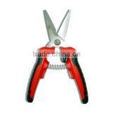 8" Multi-functional Heavy Duty Scissors With Semi-round Cut & Wire Strip thumbnail-1
