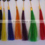 Geniue horse tail hair,many dyed colour ,for decoration or craft