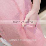 Oversized Ladies Sheer Cotton Designer Shirts Fashion Side Slits Ladies Long Shirts thumbnail-6