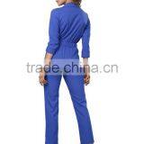 2015 New Arrival Elegant 3/4 Sleeve Women Wrap Jumpsuit thumbnail-3