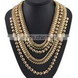 Vintage Multilayer Chain Necklace Jewelry,ethnic Desgin for Unisex Costume Accessories thumbnail-1