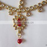 MATHAPATTI MAANG TIKA GOLD TONE KUNDAN thumbnail-2