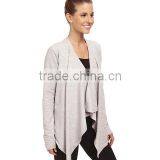 2016 Spring Open French Terry Fabric Thin Coats and Jackets for Women thumbnail-1