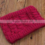 Grils Elastic Woolen Headband Hair Band/Woman Winter Crochet Headbands thumbnail-4