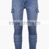 New In Skinny Jeans Quality Biker Denim Jeans With Pocket Design thumbnail-3