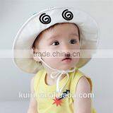 Kid Unisex Printing Sun Hats Bucket Hat With Fly on the Top thumbnail-3