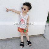S17362A Wholesale Children Clothes High Quality Children Summer Vest thumbnail-3