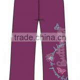 Girls Fleece Pants With Beautiful Pattern thumbnail-1