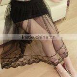 European Style Leopard Chiffon Gauze Skirts Long Skirts Length Skirt thumbnail-4