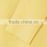 Hot Sale Crew Neck Bright Yellow Silk Blended Cashmere Sweater Women thumbnail-5