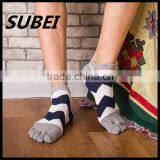 Men's Cotton Five Fingers Toe Socks thumbnail-4