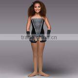 2016 New Design -kids Western Black Sequin Leotard and Short Sequin Skirts Ballet Tutu thumbnail-2
