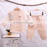 Factory Price Winter Warm Baby Clothing Organic Baby Girl Clothes 2pcs Set thumbnail-4