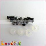 4mm Needle Felting Doll Crochet Animal Making Small Black Plastic Eyes thumbnail-3