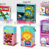 Arts & Crafts Kit Knitting Scarf DIY Knitted Yarn EN71 Wool Supplier thumbnail-3