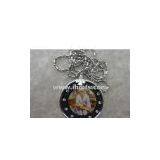 Health,fashion,unique ,Lava Energy ,anion,tourmaline , Far Infrared,coloured Glaze Transparent Pendant thumbnail-1