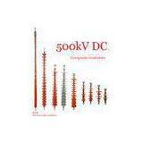 Composite Polymeric Silicone Rubber Insulator 500kv Creepage Distance 17600mm