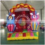 2017 Aier China Guangzhou most popular dry clown inflatable slide