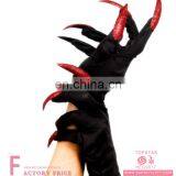 Black red Fishnet Long Gloves Fashion Women Fancy Dress Party Gloves