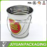 Cute Small Metal Tin Bucket With Handle Wholesale