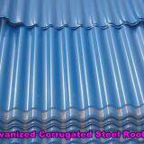 Construction Roof Prepainted Color Zinc Coated Corrugated Steel Roofing Sheets thumbnail-5