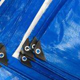 PE tarpaulin Standard tarpaulin water-proof covers coated fabrics blue/white tarpaulin any sizes