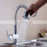 Unique Design Deck Mounted Single Handle Pull Out Kitchen Faucet thumbnail-2