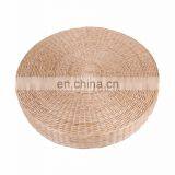 Natural Handmade Organic Round Portable Rattan Meditation Chair thumbnail-3