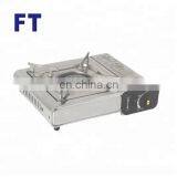 OEM ODM Переносная одноконфорочная бутановая газовая плита из нержавеющей стали с сертификатом CE. Переносная газовая плита на бутановом газе