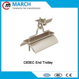 End trolley middle trolley trowing trolley cable slide trolleys