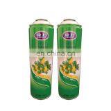 China empty room air freshener 480ml and 480ml tin box custom