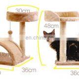 Small Size Cat Claw Climbing Frame Cat Scratching Sisal Tower Toy thumbnail-2