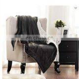 TEX-CEL OEM 100% Polyester Flannel Cozy Weighted Fleece Sherpa Blanket thumbnail-2