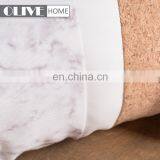 2018 New Item Knife Edge Geometry PU Poly Canvas Applique Cork Sofa Cushions For Sale thumbnail-6