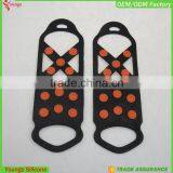 2016 Eco-friendly Anti-slip Over Shoe Studded Snow Grips Ice Grips Anti Slip Snow Shoes Crampons Cleats 11 Studs thumbnail-2