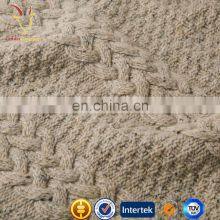 Chunky Cable Knit 100% Wool Sweater Pullover for Men thumbnail-4