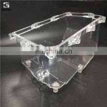 Clear Acrylic Model Machining/ Cheap OEM Acrylic Parts/ Transparent PMMA Acrylic Rapid Prototype Service thumbnail-2