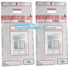 Tamper Evidence Bags With Barcode And Serial Number Bank Money Coin Deposit Change Security Bags thumbnail-2