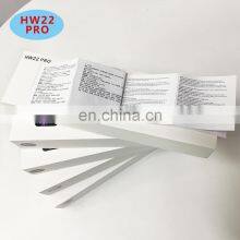 2022 Original Custom Smartwatch Reloj Dual Buttons and Wireless Charging Tracker Waterproof Smart Watches Full Screen Hw22pro thumbnail-3