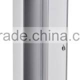 White Folding Single Door Police Uniform Steel Locker / Employee Storage Metal Locker thumbnail-2