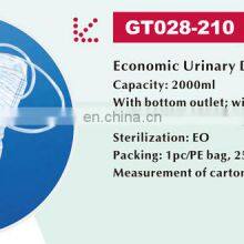 Economic Urine Bag High Quality Pvc Material Medical Disposable 2000ml Urine Collection Bag thumbnail-4