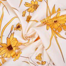 New Product 165-170GSM Soft 100% Viscose Fabric Flower Print Fabric for Dress thumbnail-4