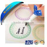30PCS STICKERS 6TYPE Circle Pastel Paper Gifts Decoration Stickers to Closed Friend