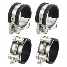 Sany Excavator Genuine Anti-Corrosion Heavy-Duty Stainless Steel Handle Hose Clamp 65-70mm With 22mm Band Width thumbnail-1