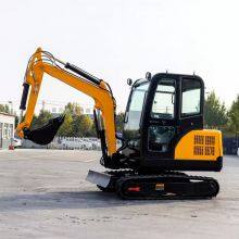 0.8 Ton Mini Digger With Blade and Bucket for Agricultural and Construction Use thumbnail-5