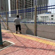 Cement and Wrought Iron Guardrails, River Fences, Factory of Spliced Wrought Iron and Cement Wall Railings thumbnail-1
