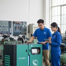 Beiyue30KW 40HP Fixed Speed Screw Air Compressor Long Service Life thumbnail-3