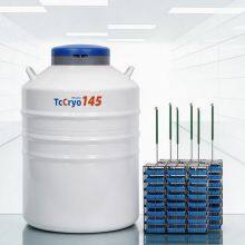 TcCryo 145L Liquid Nitrogen Cell Storage Container YDS-145 Cryogenic Tank For Cell Storage Price thumbnail-1