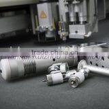 Leather Cloth Plastic Glove Cutting Machine by Oscillating Knife thumbnail-2