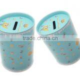 CMYK Printing Round Money Tin Can thumbnail-1